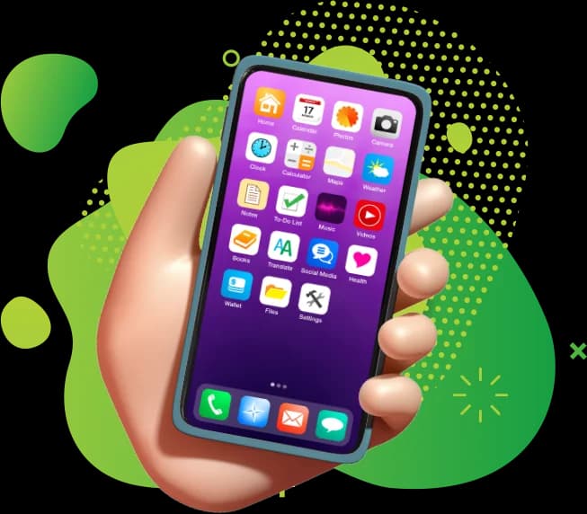 App in hand